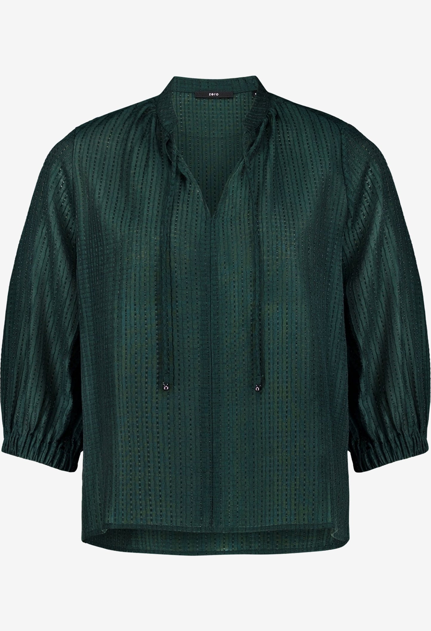 Textured Slip On Blouse