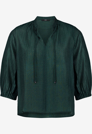 Textured Slip On Blouse