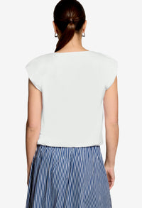 Crew-Neck Cropped Top