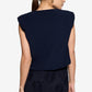 Crew-Neck Cropped Top