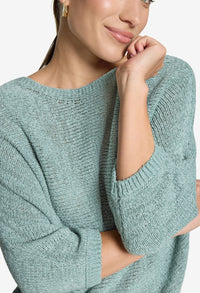 Batwing Sleeve Knit Jumper