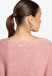 Batwing Sleeve Knit Jumper