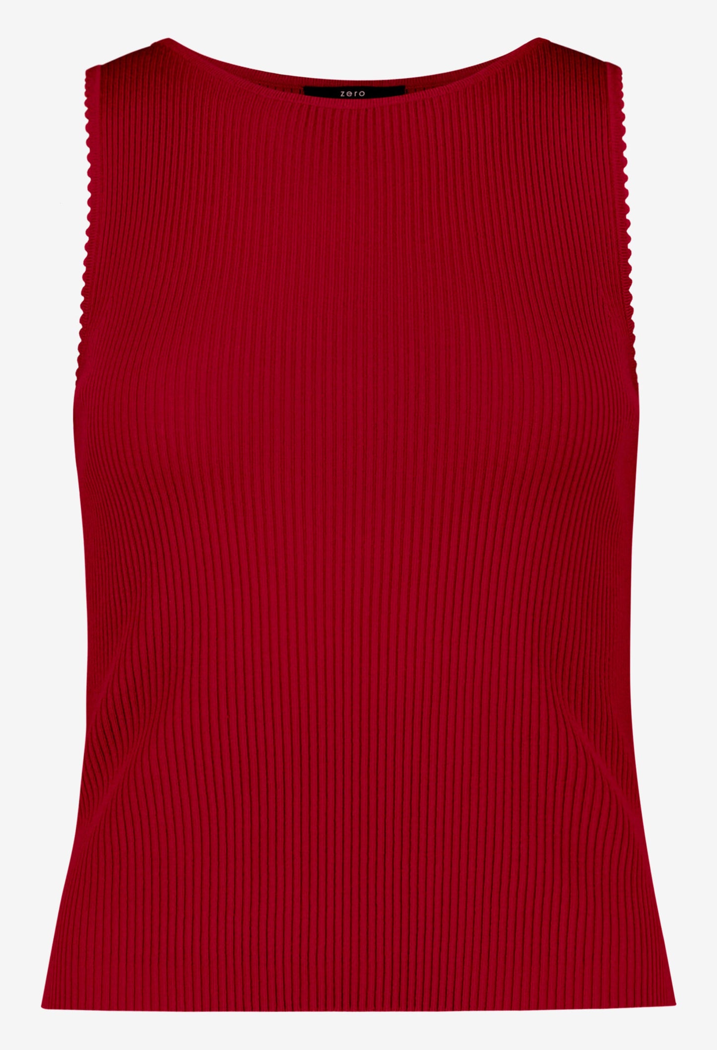 Sleeveless Ribbed Top