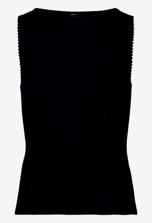 Sleeveless Ribbed Top