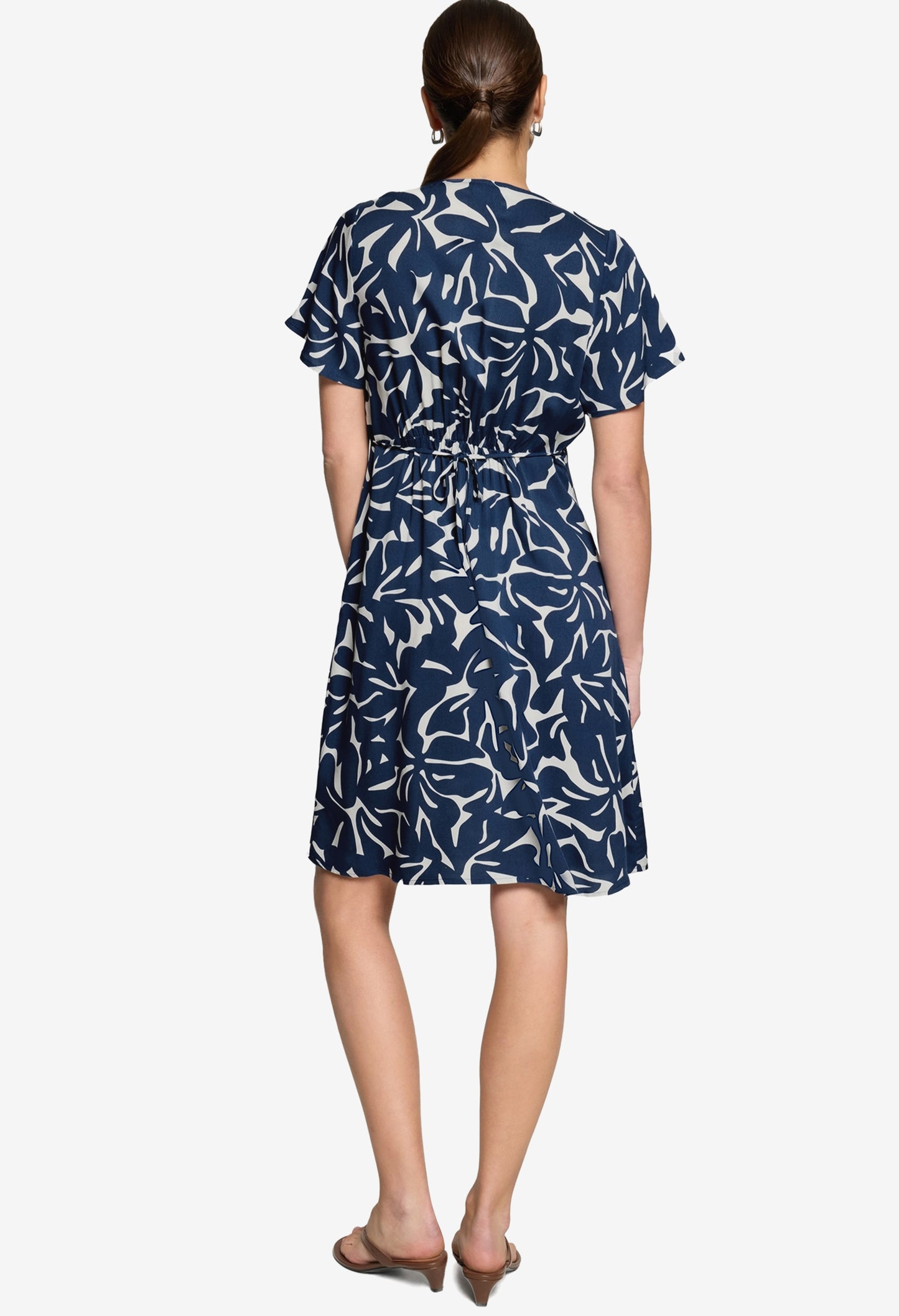 Floral Print Short Dress