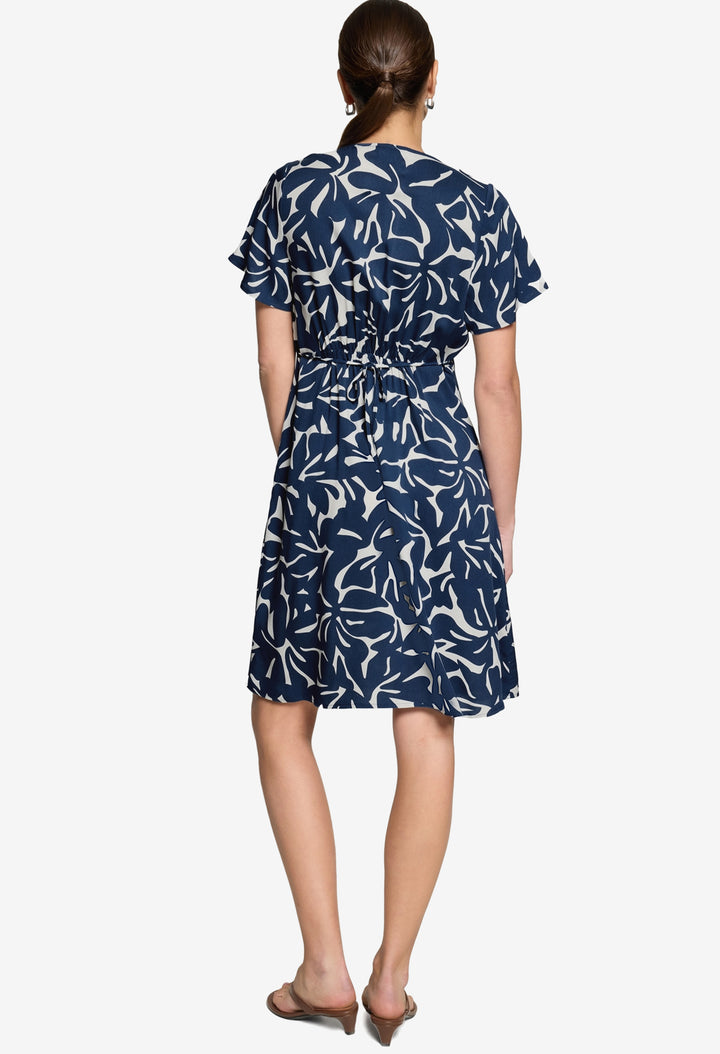 Floral Print Short Dress