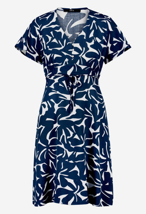 Floral Print Short Dress
