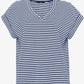 Striped V-Neck T-Shirt
