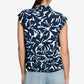Floral Sleeveless Shirt