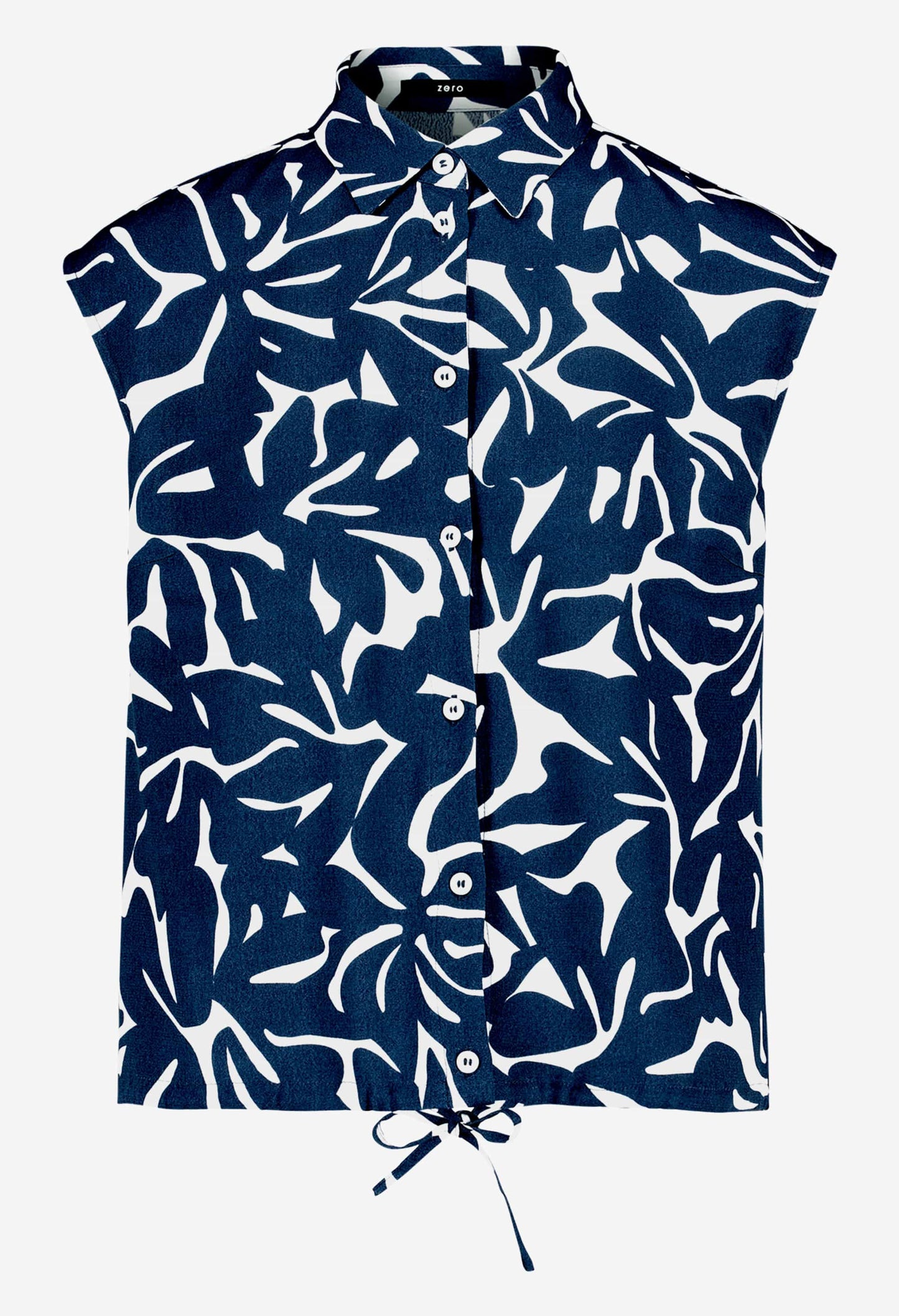 Floral Sleeveless Shirt
