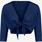 Tie Front Bolero
