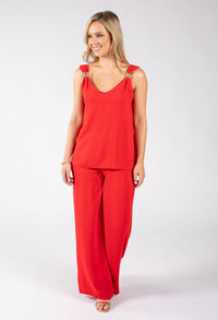 Cleo Gold Detail Sleeveless Co-Ord