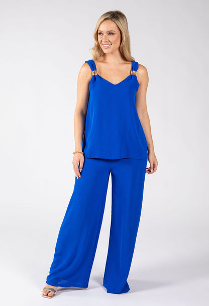 Cleo Gold Detail Sleeveless Co-Ord