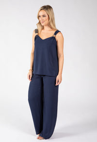Cleo Gold Detail Sleeveless Co-Ord