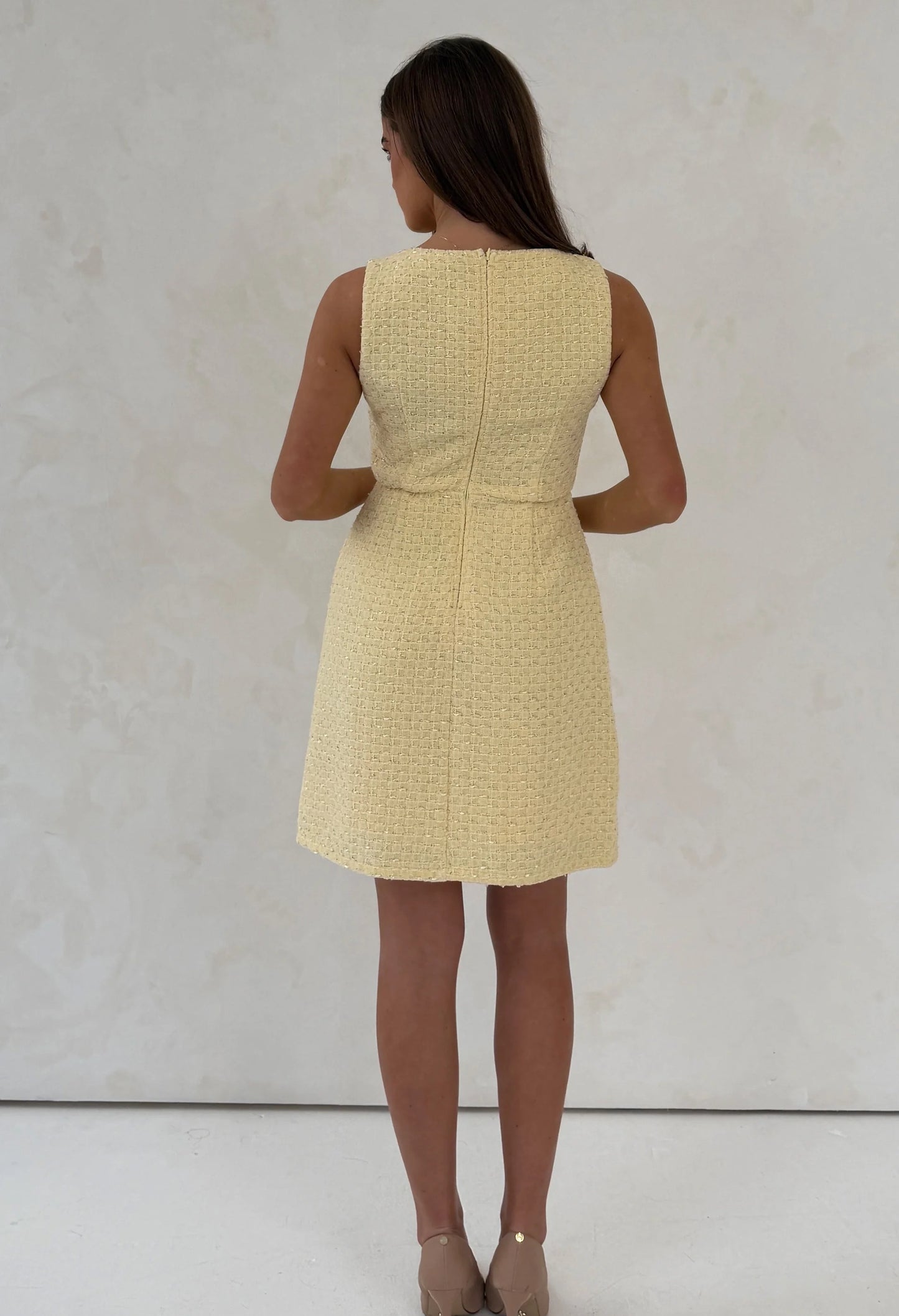 Athenia Tweed Mini Dress