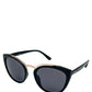 Rounded Cat-eye Sunglasses