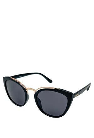 Rounded Cat-eye Sunglasses
