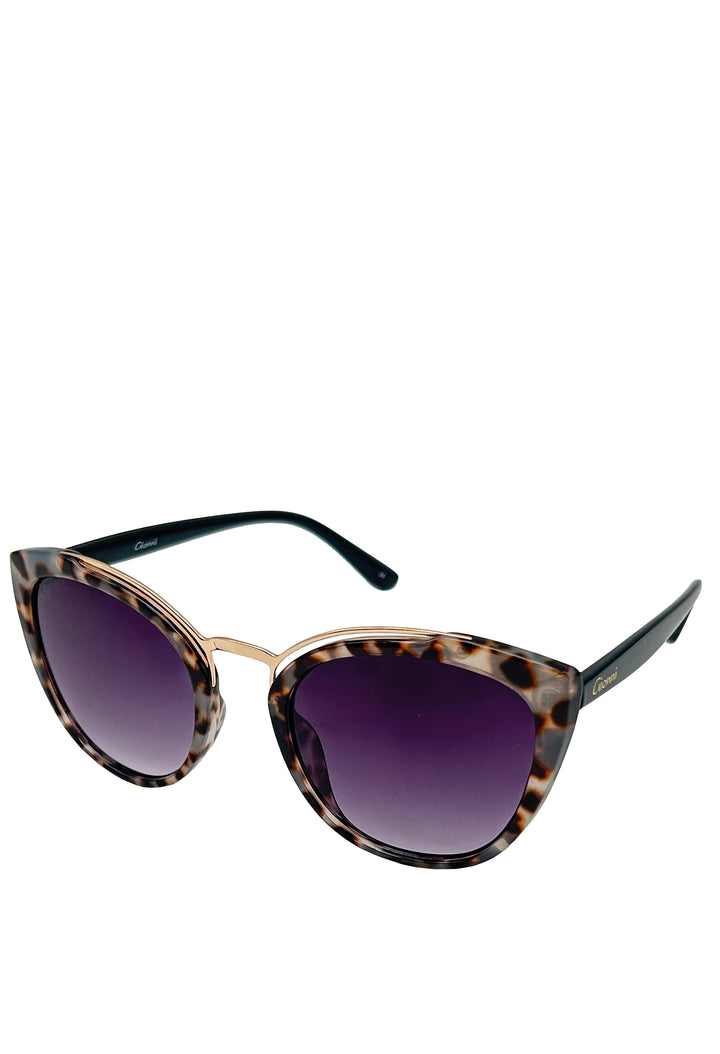 Rounded Cat-eye Sunglasses