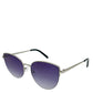 Half Frame Aviator Sunglasses