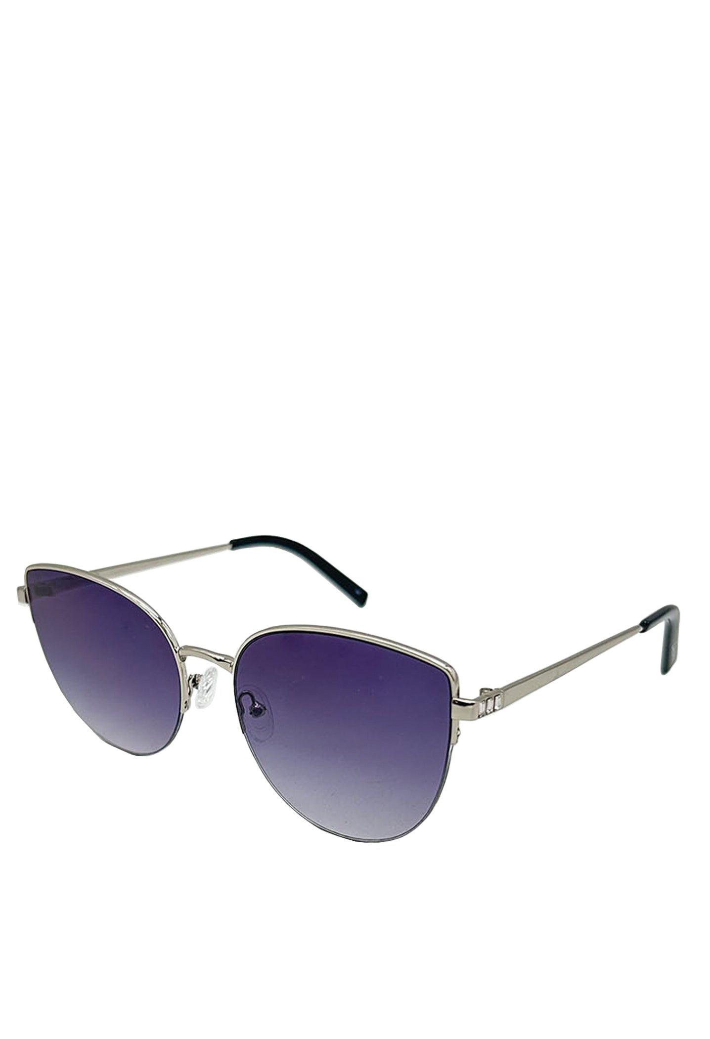 Half Frame Aviator Sunglasses