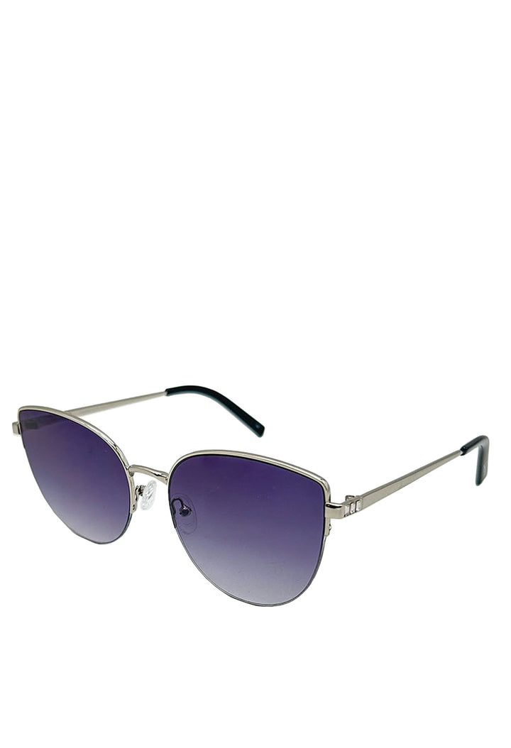 Half Frame Aviator Sunglasses