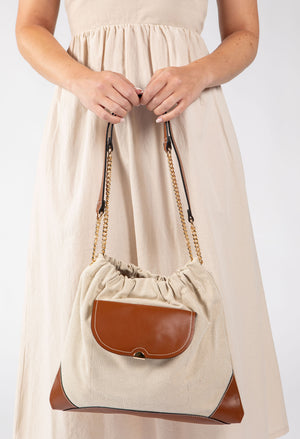 Contrast Crossbody Bag