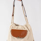 Contrast Crossbody Bag