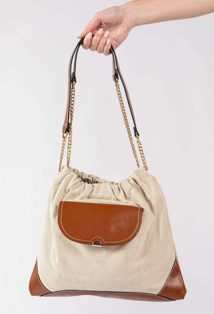Contrast Crossbody Bag