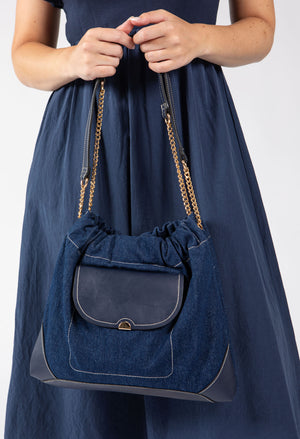 Contrast Crossbody Bag
