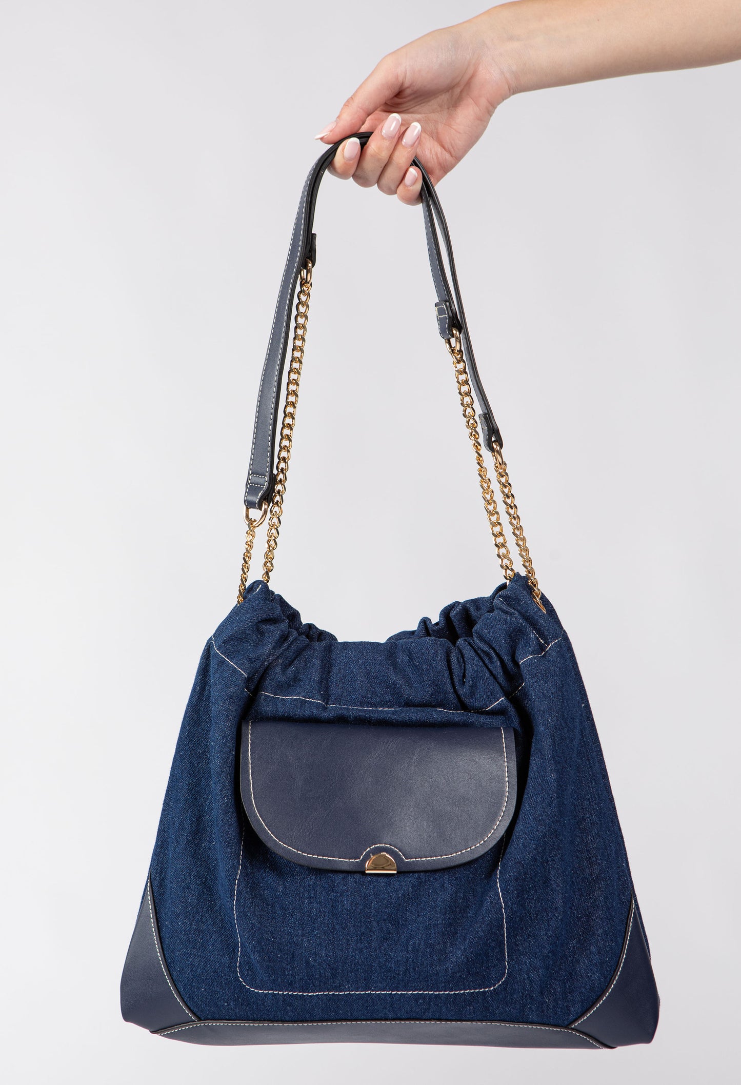 Contrast Crossbody Bag