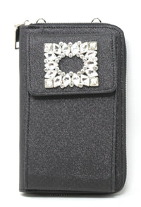 Diamante Mini Crossbody Bag