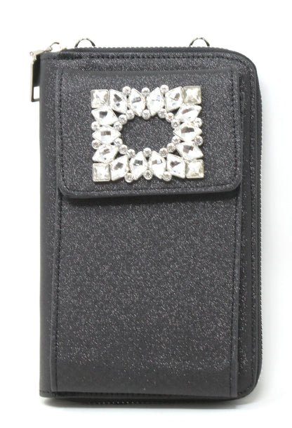 Diamante Mini Crossbody Bag