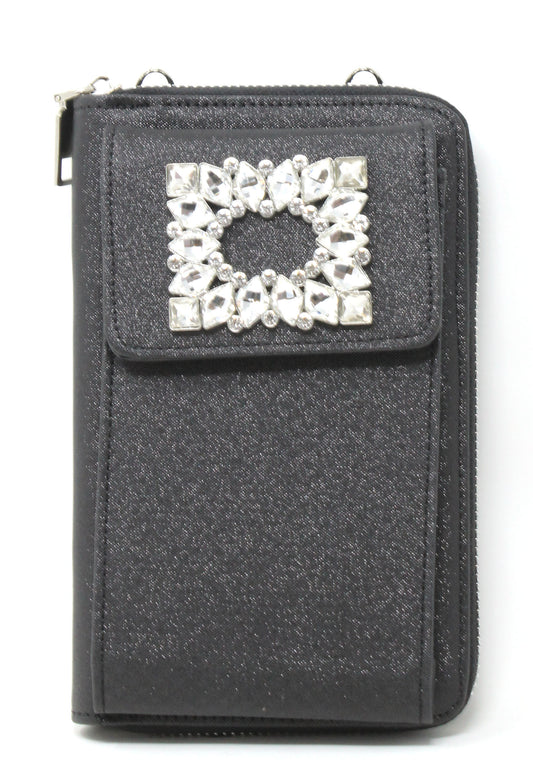 Diamante Mini Crossbody Bag