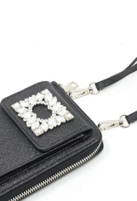 Diamante Mini Crossbody Bag