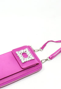 Diamante Mini Crossbody Bag