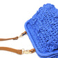 Woven Straw Clutch Bag