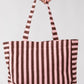 Striped Towel Tote Bag