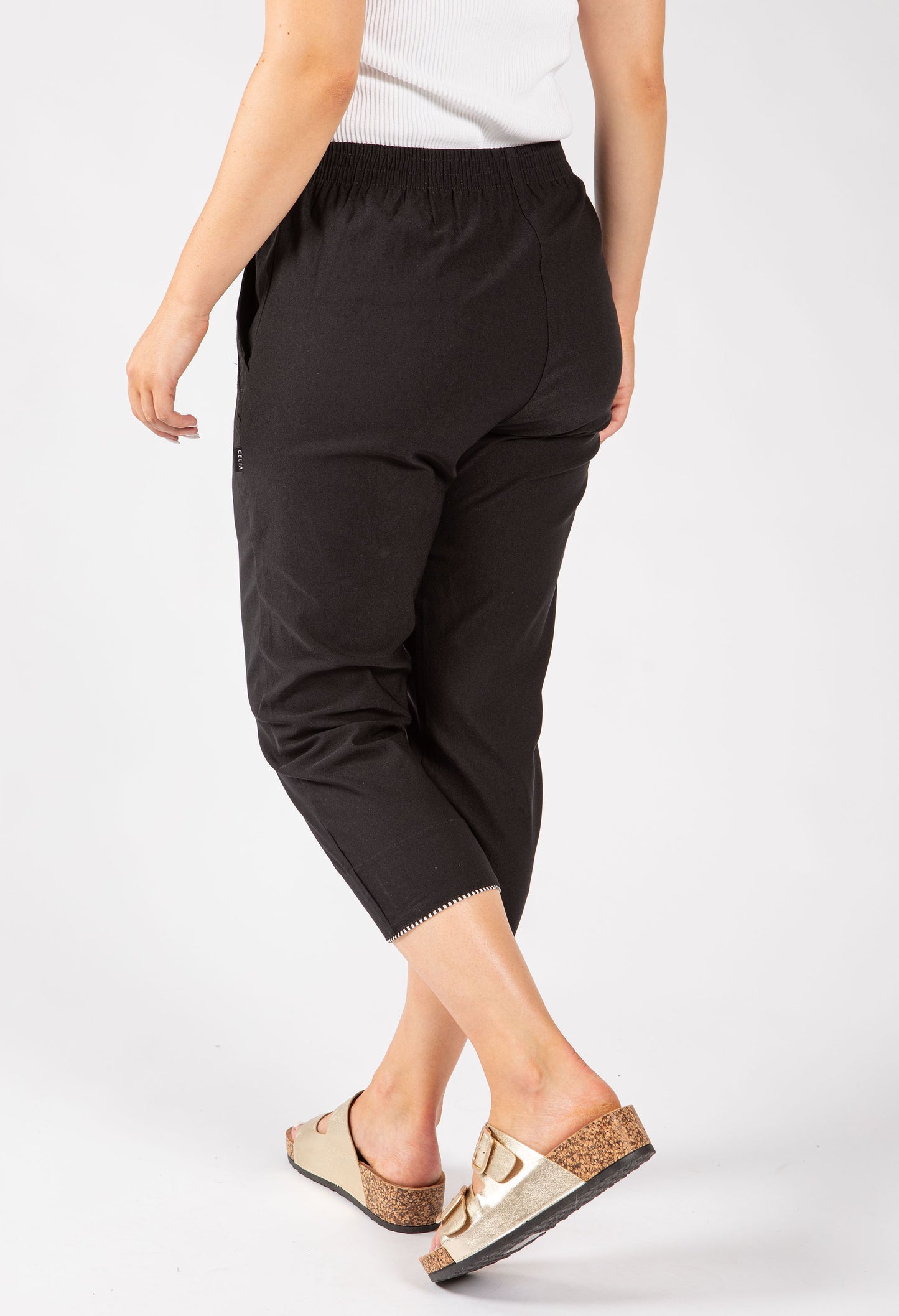 Pull On Capri Trousers