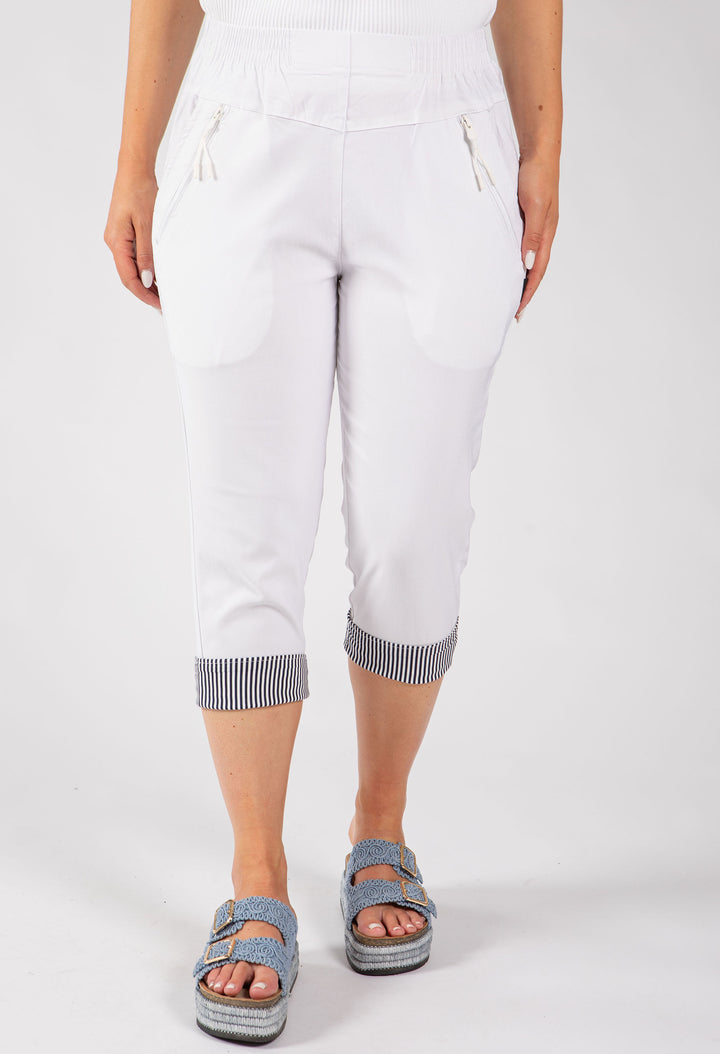 Pull On Capri Trousers