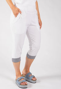 Pull On Capri Trousers