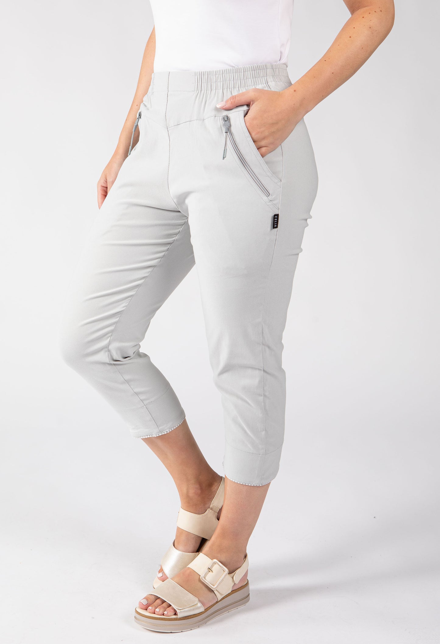 Pull On Capri Trousers