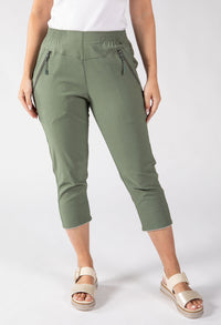 Pull On Capri Trousers