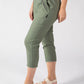 Pull On Capri Trousers