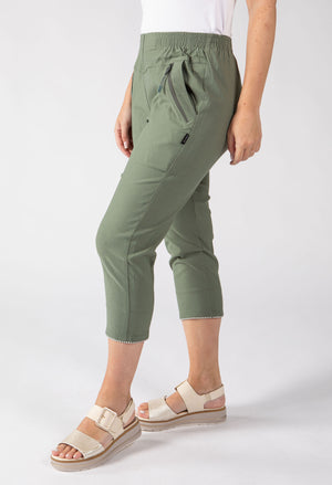 Pull On Capri Trousers