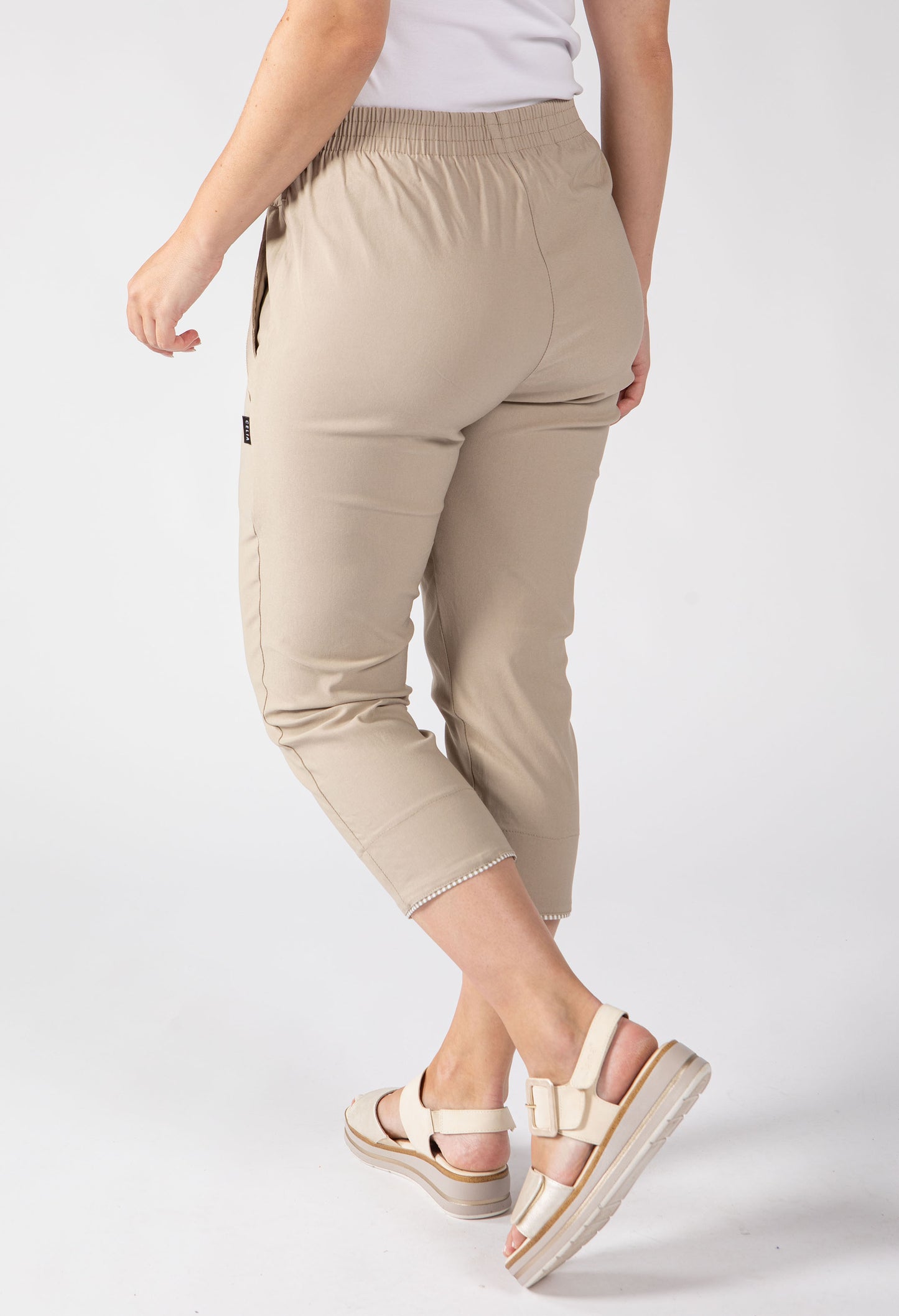 Pull On Capri Trousers