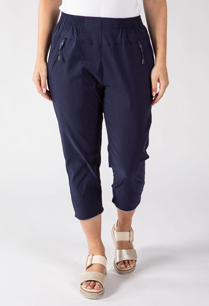 Pull On Capri Trousers