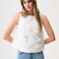 Crew Neck Sleeveless Top