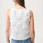 Crew Neck Sleeveless Top