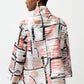 Organza Jacquard Abstract Boxy Jacket