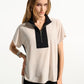 Sporty Zipper Top
